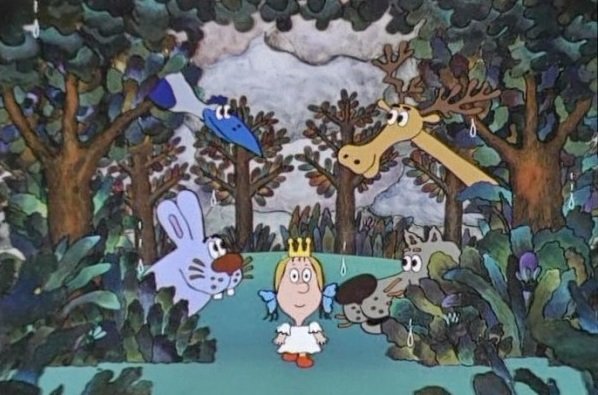 Погода была прекрасная принцесса была ужасная