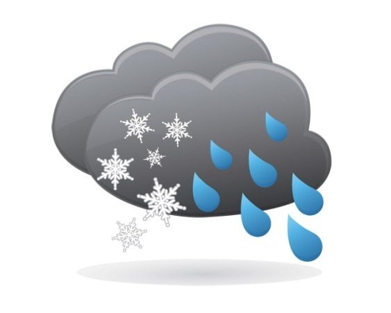 Тучка со снегом