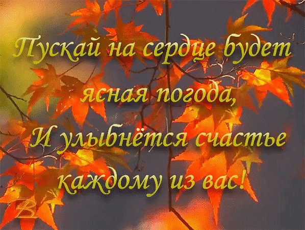 Осеннего настроения в любую погоду