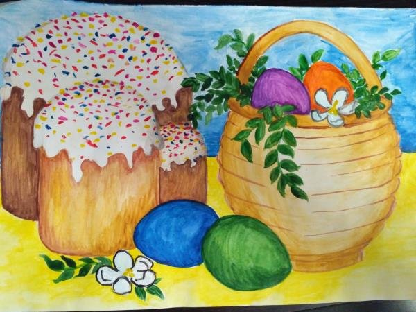 Занятие светлая Пасха для детей 3-4