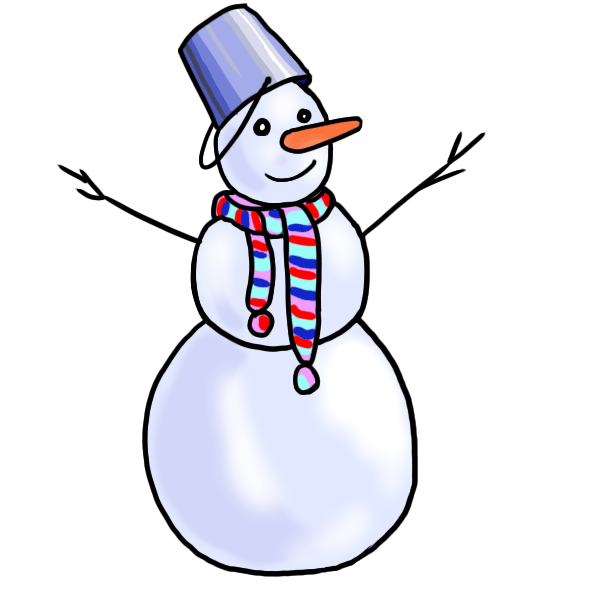 Картинки для детей снежная баба (67 фото)