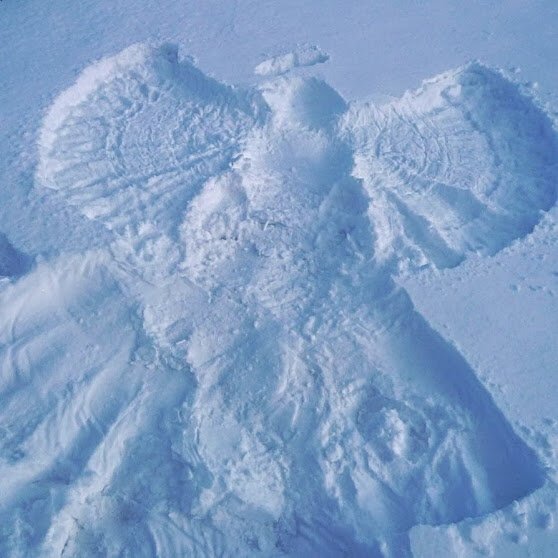 Ангелочки на снегу