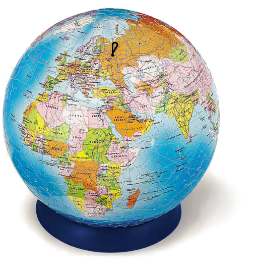 Глобус мира для 1 класса