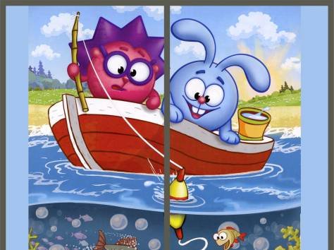 Смешарики корабль