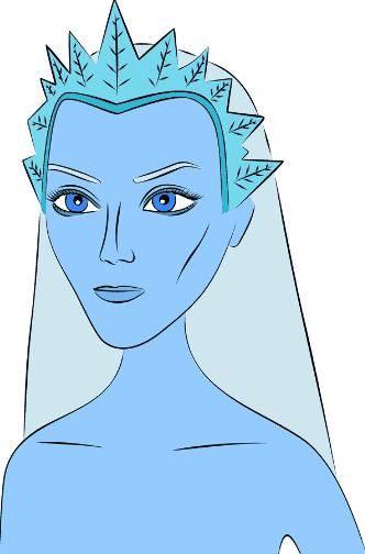 Снежная Королева рисунок