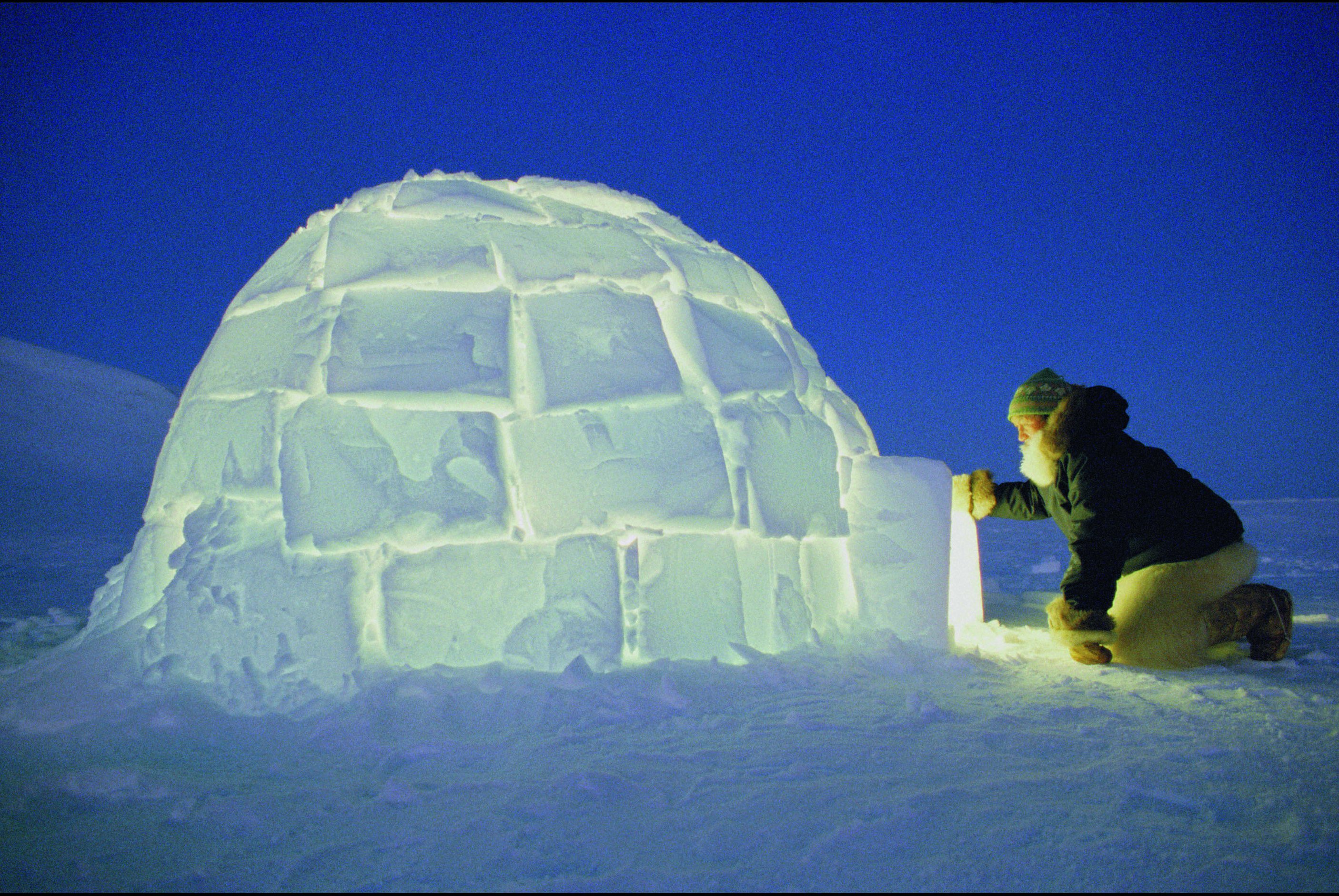 Как строится иглу — снежный дом, в котором живут эскимосы - азинский.рф
