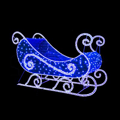 Сани из проволоки