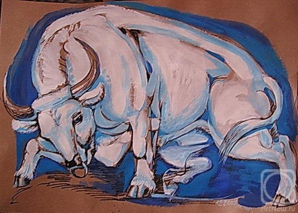 Снежный бык Бунин иллюстрации