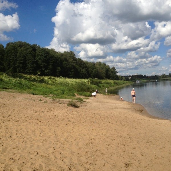 Пляж Велегож Таруса
