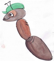 Муравей вопросик и мудрая черепаха раскраска