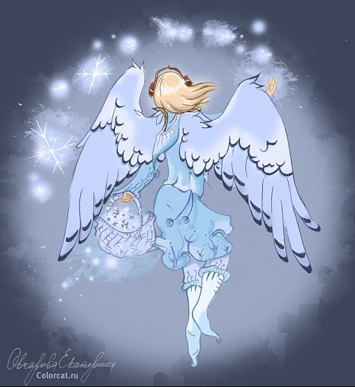 День снежных ангелочков