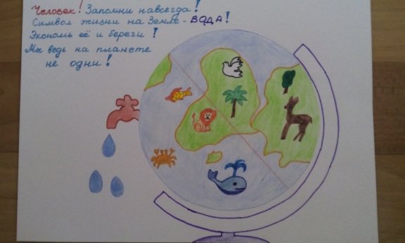 Рисунок береги воду 3 класс окружающий мир