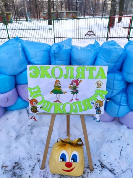 Герои снежного городка