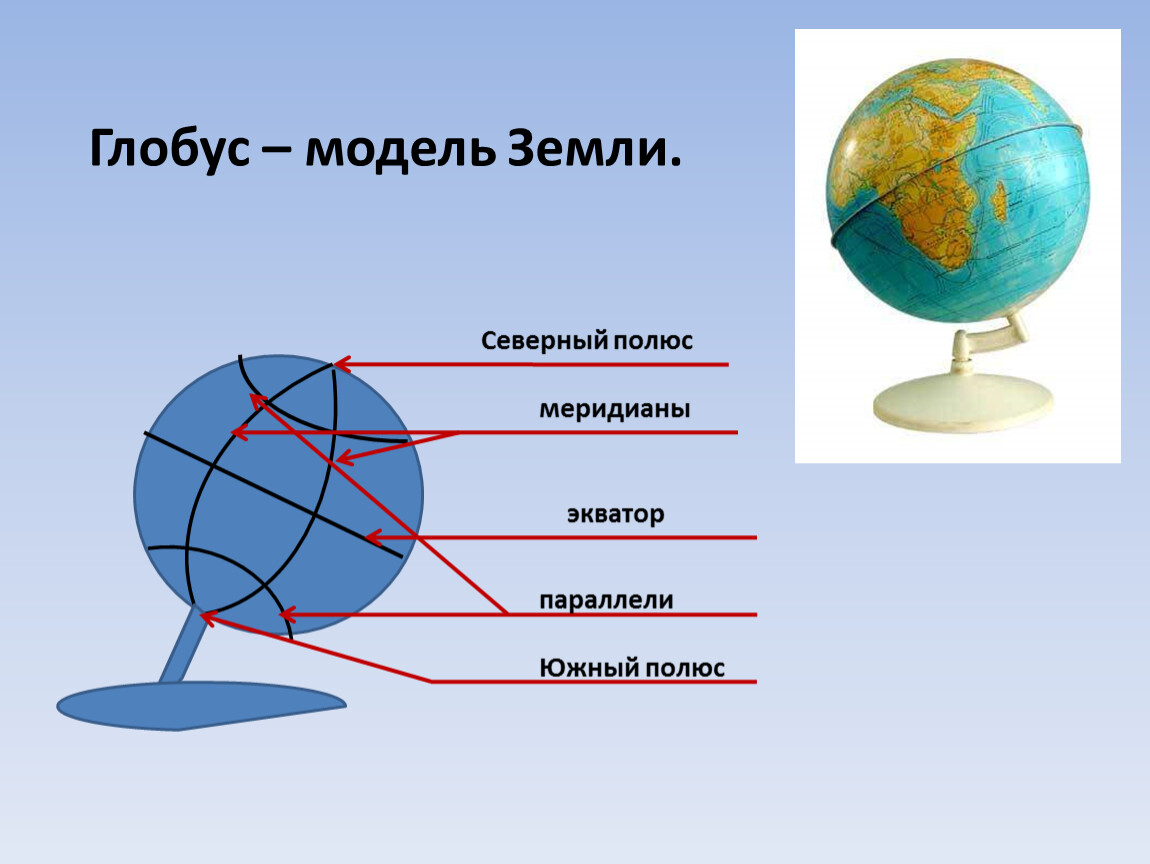 Модель земли Меридиан параллель полюс Экватор. Глобус модель земли 6 класс география. Строение глобуса. Модель глобуса.