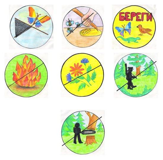 Знаки поведения в природе