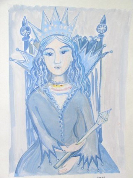Снежная Королева рисунок