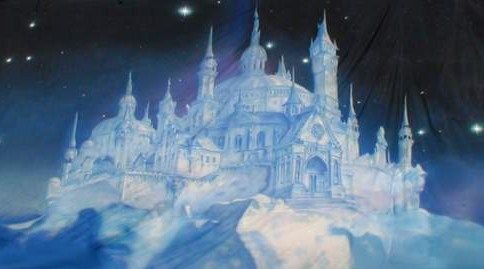 Сказочный ледяной дворец