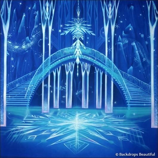 Ледяной дворец Эльзы внутри