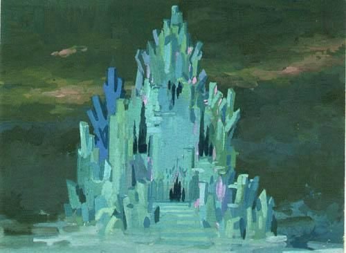 Замок снежной королевы из мультфильма Снежная Королева 1957