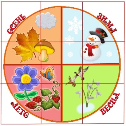 Символы времена года для детей