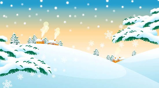 Зимняя Поляна иллюстрация