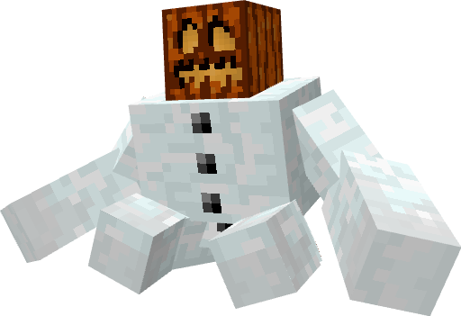 Снежный голем майнкрафт