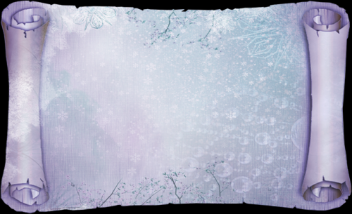 Новогодний свиток для надписи