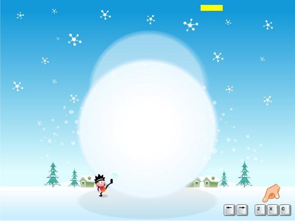 Игра снежный ком для детей