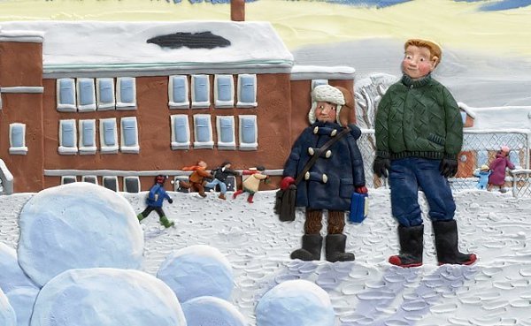 Пластилиновая живопись Барбара Рид