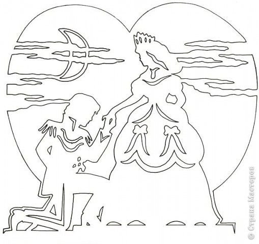 Сказочные трафареты на окна