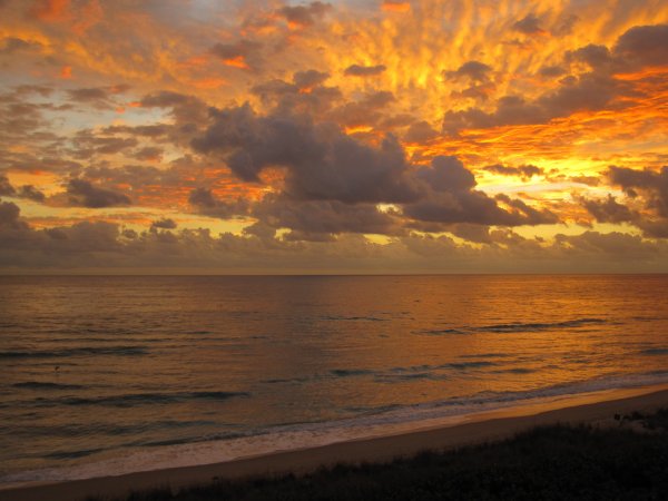 Красивый закат