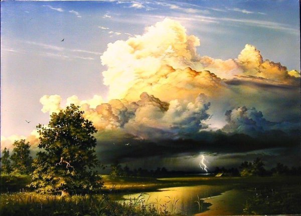 Небеса и девушка