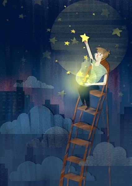 Девушка и Падающая звезда