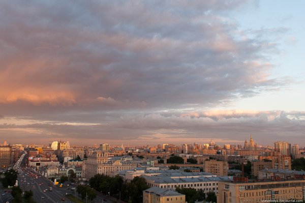 Москва небо