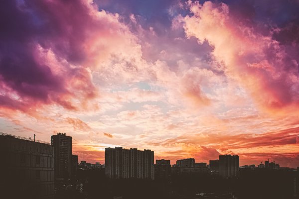 Небо над Москвой