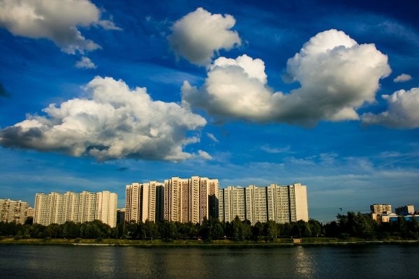 Облака над Москвой