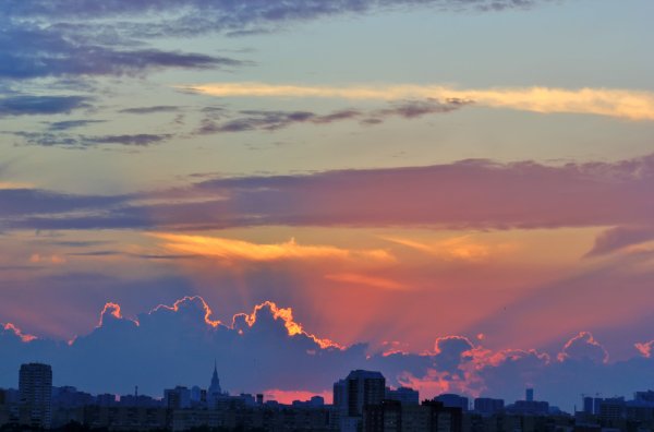 Небо над Москвой