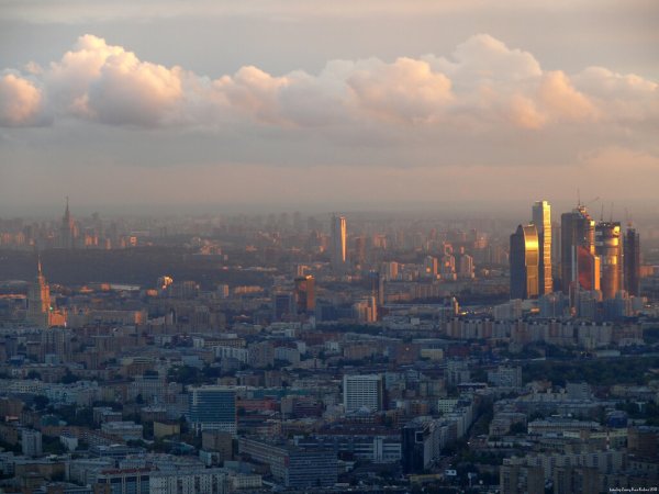 Москва небо