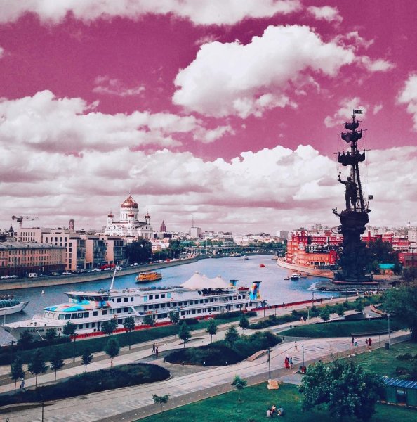 Москва небо