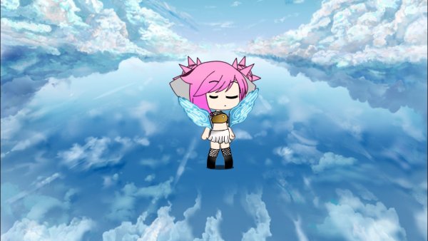 Голубой фон гача лайф