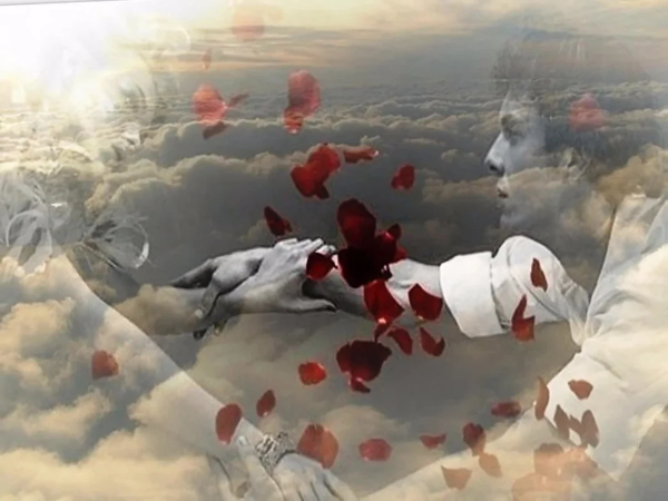 Одинокий человек на дороге