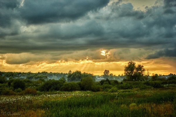 Кольчугино перед грозой