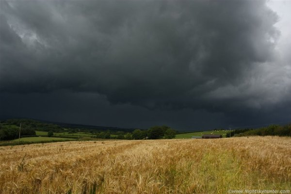 Солнце после грозы