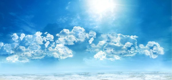 Небо мультяшное