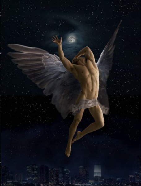 Взлетающий ангел