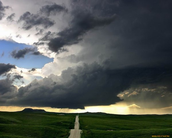 Черные тучи фото