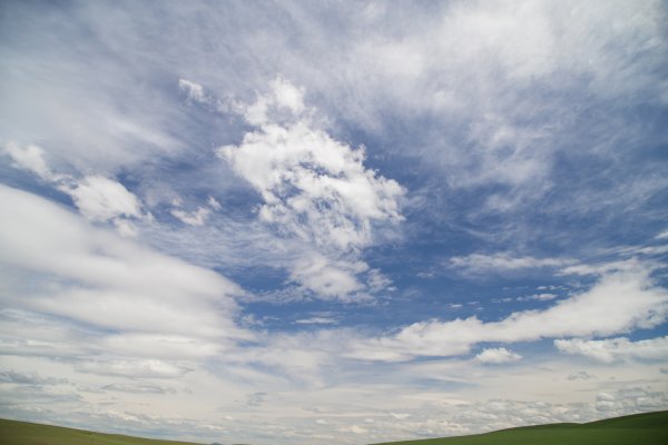 Светлое небо фото