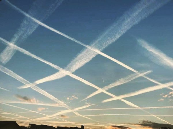 Химтрейлы над Москвой