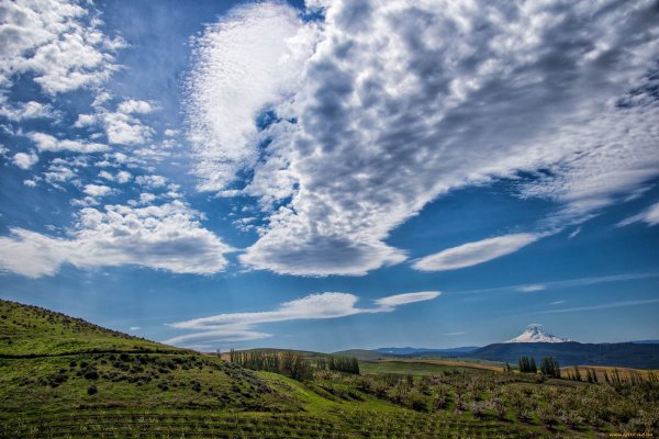Пейзаж небо