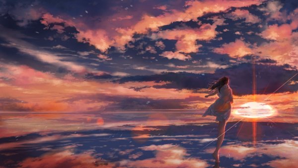 Ангел на облаке